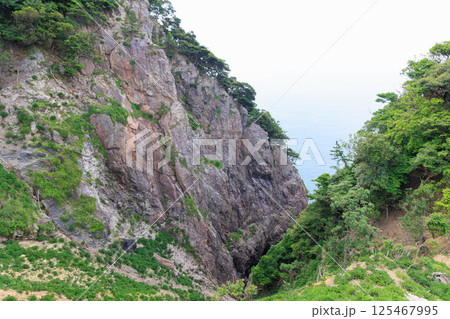 御待岬から見た景色(兵庫県豊岡瀬戸) 御待岬から見た景色(兵庫県豊岡瀬戸) 125467995