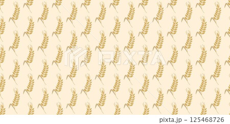 Spikelets of wheat background Vector graphics Spikelets of wheat background Vector graphics 125468726