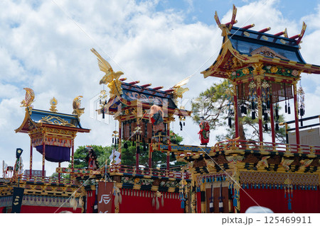 高山祭の屋台 125469911