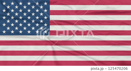 United States of America Flag Wind Waving Close Up USA United States of America Flag Wind Waving Close Up USA 125470206