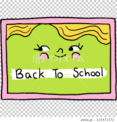 Back to school doodles  125471372