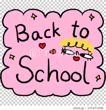 Back to school doodles  125471446