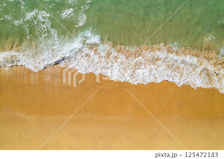 Aerial view beautiful sea surface nature background,Amazing waves texture ocean sea background Aerial view beautiful sea surface nature background,Amazing waves texture ocean sea background 125472183
