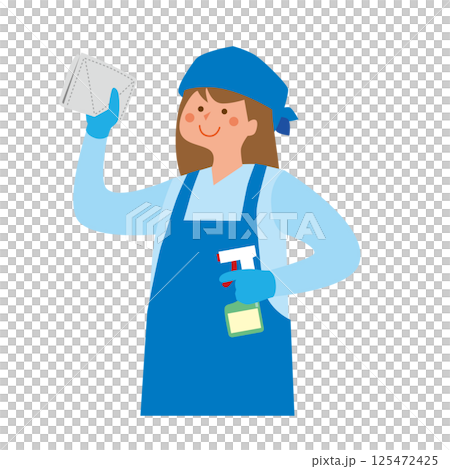 女清潔工 女清潔工 125472425