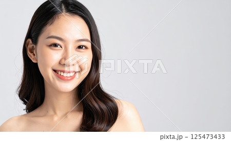 《AI画像》日本人女性 ビューティーイメージ 125473433