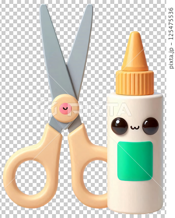 3D Stationery Cartoon, Stationery Cartoon, Stationery store 3D Stationery Cartoon, Stationery Cartoon, Stationery store 125475536