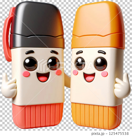 3D Stationery Cartoon, Stationery Cartoon, Stationery store 3D Stationery Cartoon, Stationery Cartoon, Stationery store 125475538