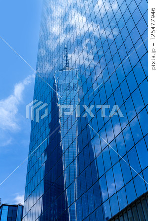 New York skyline and Freedom Tower Manhattan New York skyline and Freedom Tower Manhattan 125477946