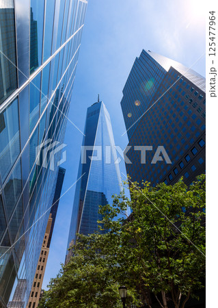 Freedom Tower Manhattan skyscrapers New York Freedom Tower Manhattan skyscrapers New York 125477964