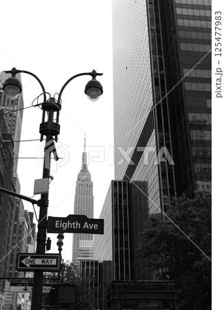 Manhattan 8th Av New York city US Manhattan 8th Av New York city US 125477983