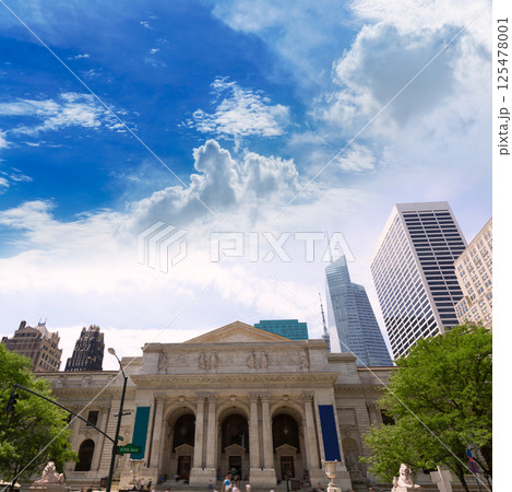 New York Manhattan Public Library Fifth Avenue 125478001