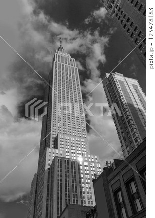 Empire State Building in Manhattan New York City 125478183