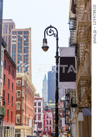 Soho building facades in Manhattan New York City Soho building facades in Manhattan New York City 125478610