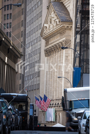 Wall Street St New York Stock Exchange US 125478719
