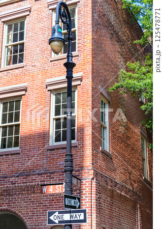 West Village in New York Manhattan buildings 125478771