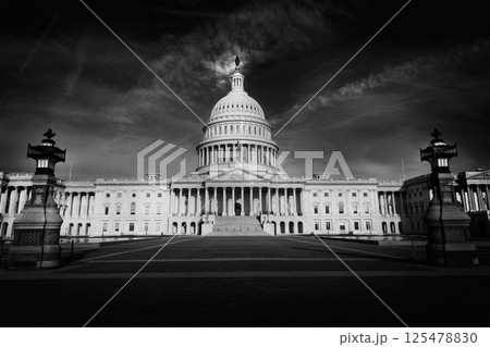 Capitol building Washington DC east facade US Capitol building Washington DC east facade US 125478830