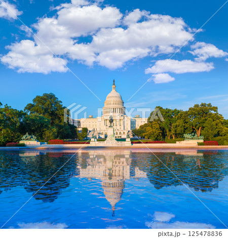 Capitol building Washington DC US congress 125478836