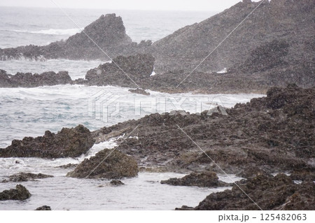 雪と岩礁 雪と岩礁 125482063