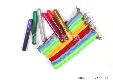 Colorful sparkling pens Colorful sparkling pens 125482411
