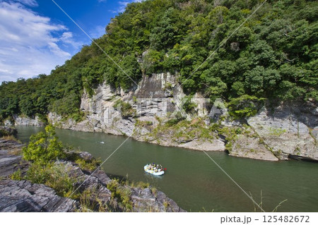 【埼玉県】夏の長瀞渓谷 【埼玉県】夏の長瀞渓谷 125482672