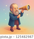 宇宙人に向かって叫ぶピエロ 125482987