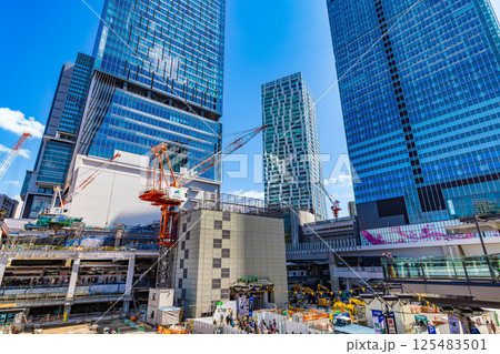 東京　渋谷区　渋谷スクランブルスクエア　第Ⅱ期（中央棟・西棟）再開発 125483501