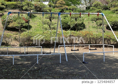 公園にあるブランコ 公園にあるブランコ 125484857