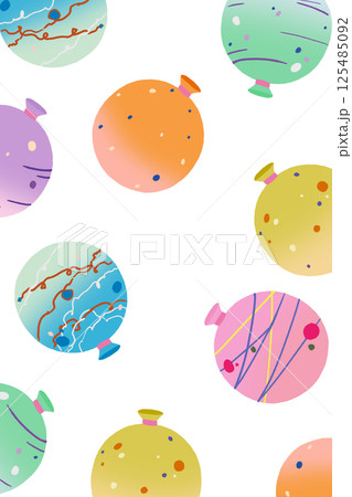 ヨーヨーパターン 125485092