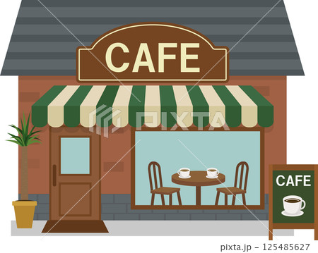 カフェ カフェ 125485627