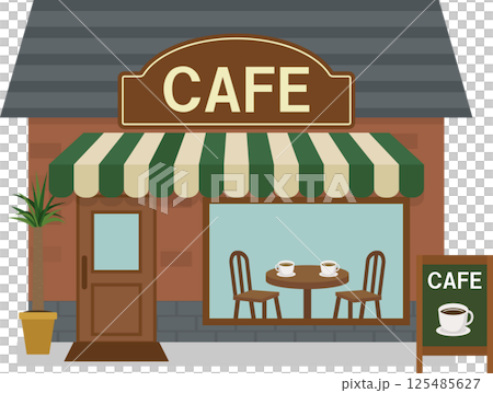 カフェ カフェ 125485627