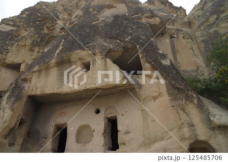 トルコ カッパドキアのギョレメ野外博物館 トルコ カッパドキアのギョレメ野外博物館 125485706
