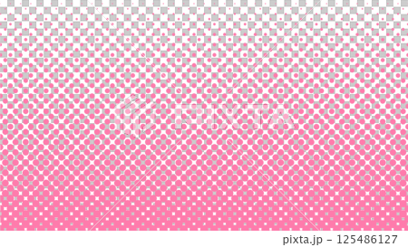 Color halftone pink 125486127