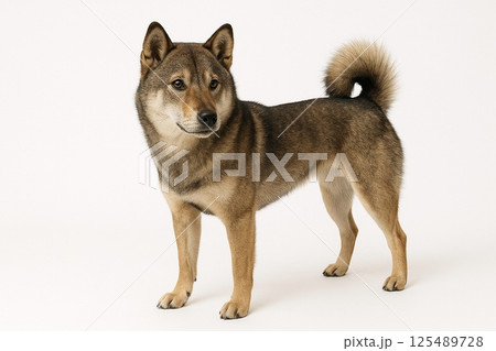 柴犬・胡麻柴 125489728