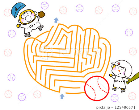 グローブの迷路 125490571