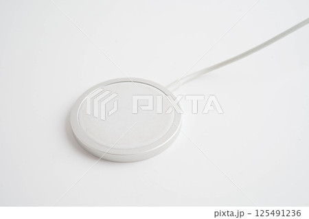 Wireless charger, magnetic charging modern equipment of mobile phone. 125491236