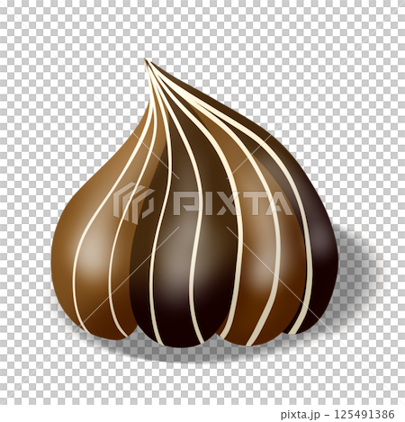 onion isolated on white background 125491386