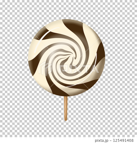 sweet dessert with sweet candy icon sweet dessert with sweet candy icon 125491408
