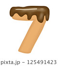 Chocolate number 7 125491423