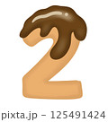Chocolate number 2 125491424