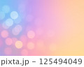 パステルグラデーションとソフトボケの抽象背景 125494049