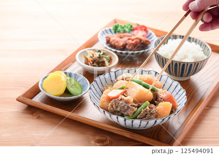 肉じゃが定食 125494091