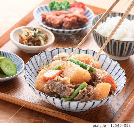 肉じゃが定食 肉じゃが定食 125494092