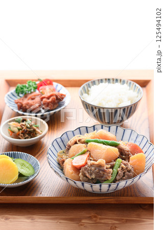 肉じゃが定食 肉じゃが定食 125494102