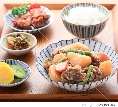 肉じゃが定食 肉じゃが定食 125494103