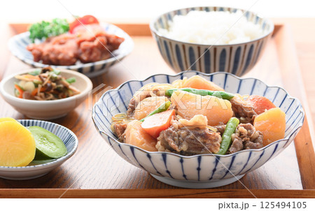 肉じゃが定食 肉じゃが定食 125494105