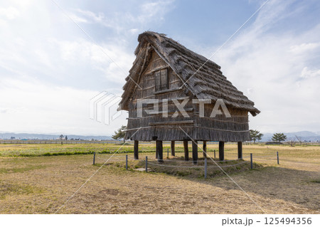 古墳時代の高床倉庫(西沼田遺跡) 古墳時代の高床倉庫(西沼田遺跡) 125494356
