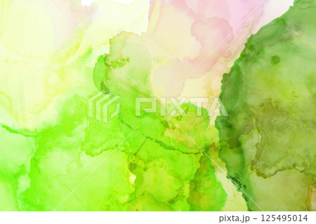 水彩風大人くすみカラーの背景素材 125495014