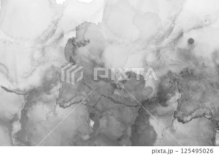 水彩風大人くすみカラーの背景素材 125495026