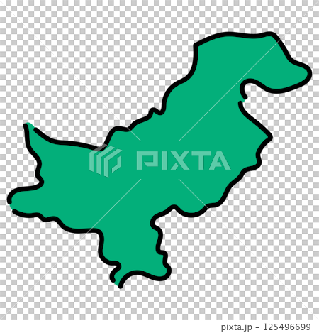 Handwritten_Islamic Republic of Pakistan_vector material Handwritten_Islamic Republic of Pakistan_vector material 125496699