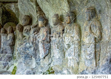 臼杵石仏 ホキ石仏第二群 125497751